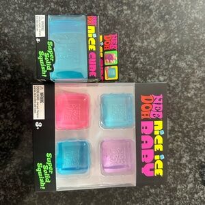 NeeDoh Nice Ice Baby and Nice Cube Bundle